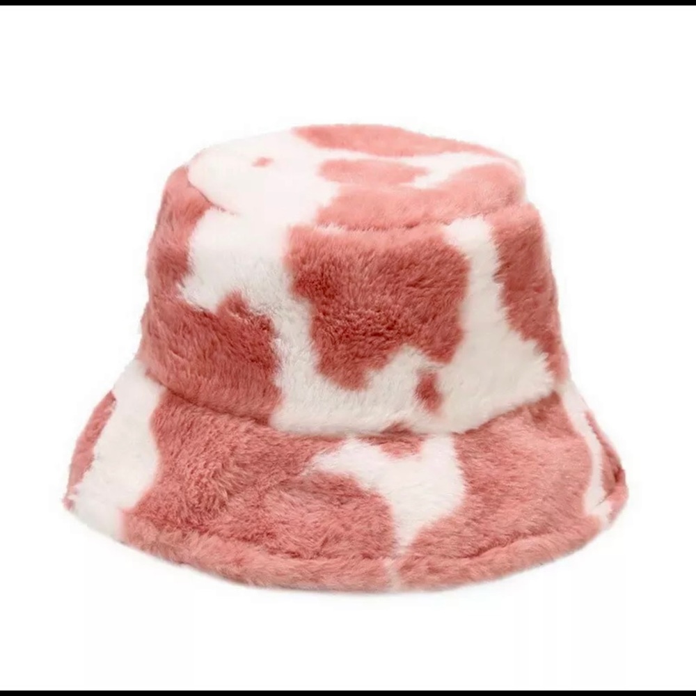 Bucket Hat Cow Print